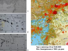 Развитие на земетръсния процес в Източен Анадол и Турско-Сирийския граничен регион