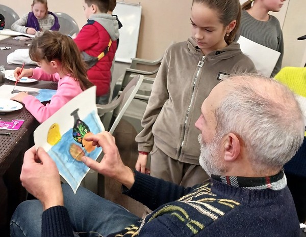 Деца на бежанци от войната в Украйна участваха в майсторски