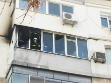 Запали се 10-етажен жилищен блок в Пловдив