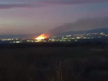 Голям пожар край София