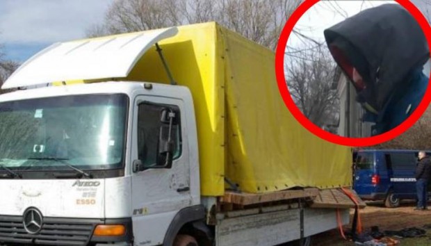 Тайникът в който се задушиха 18 бежанци в камиона ковчег