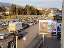 Огромно задръстване на Околовръстното в София след катастрофа