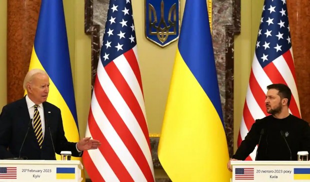 Байдън: Американците са до Украйна, светът е до Украйна