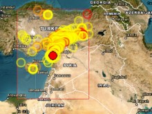 Земетресение с магнитуд 6.4 на границата между Турция и Сирия