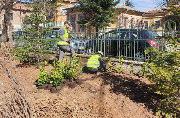 Обновяват градската градина в Дупница