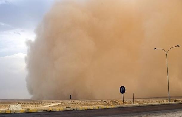 За първи път тази година голямо количество прах от Сахара