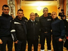Пловдивските пожарникари с големи отличия от президента