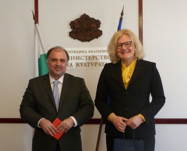 Министърът на културата Найден Тодоров проведе днес среща с Н