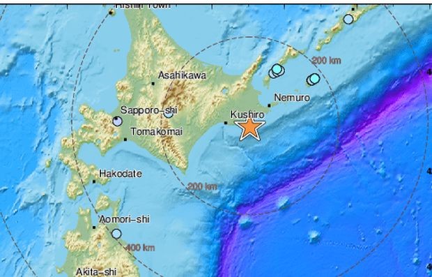 Земетресение с магнитуд 6 1 разлюля днес Северна Япония предаде японската