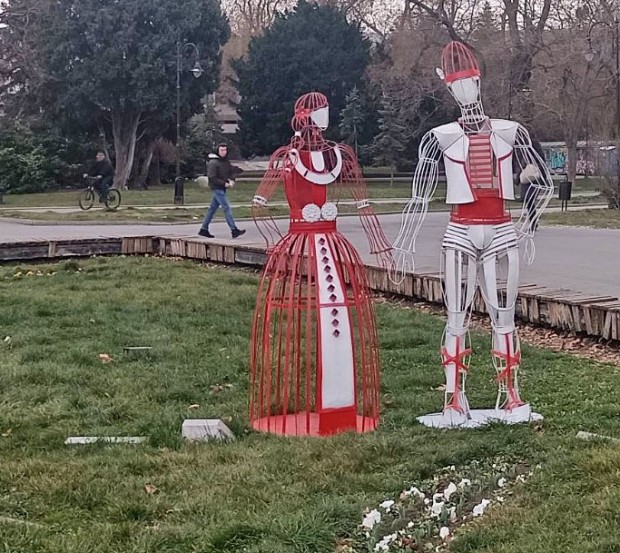 Варна посреща Баба Марта с щъркел, Пижо и Пенда