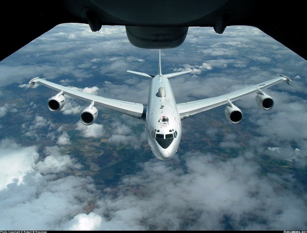 САЩ са прехвърлили самолет E-6B Mercury в Европа