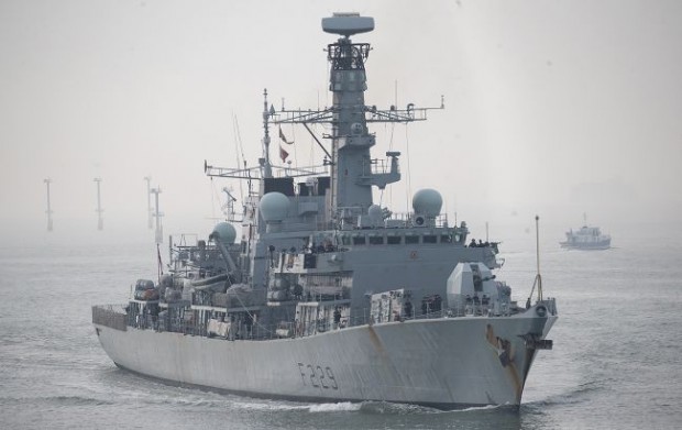 Британските ВМС са заловили контрабандни ирански оръжия в Персийския залив