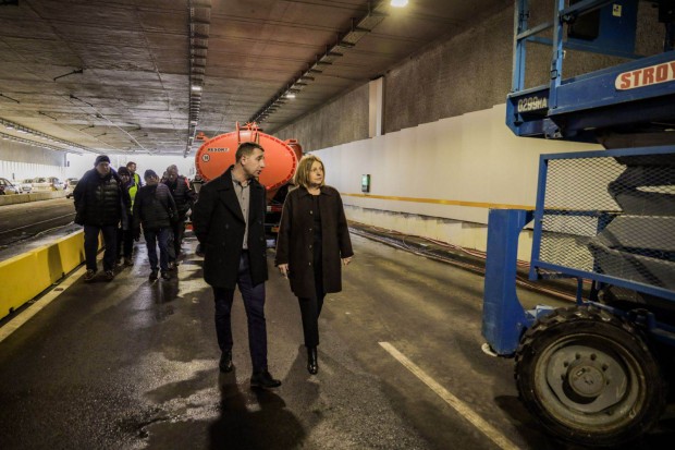 Движението по тунела на Люлин ще бъде пуснато на 7 март