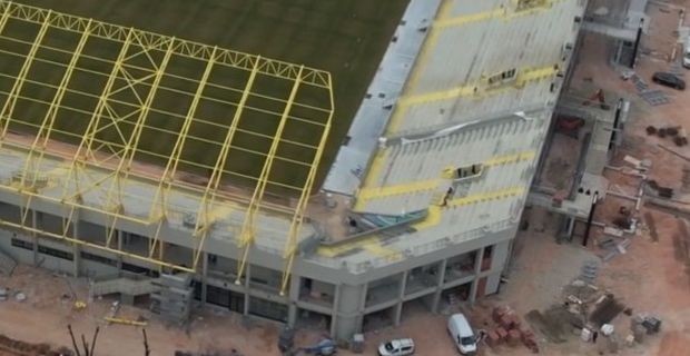Спират работата по известен стадион в Пловдив, няма пари