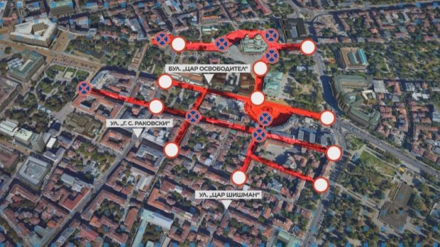 Въвеждат ограничения на движенето в София