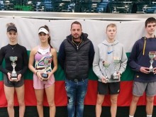 Георги Георгиев и Лидия Енчева са шампионите на Държавното по тенис
