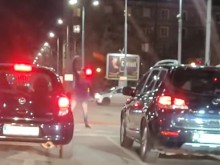 Опасно жонглиране на пловдивско кръстовище
