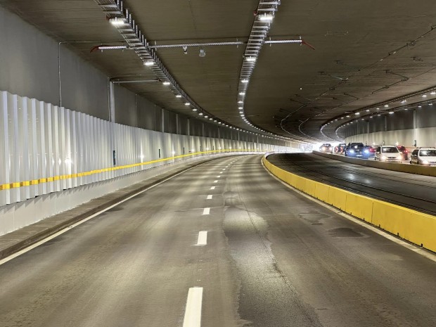 ЕЦТП за тунела в "Люлин": Вложени са много усилия и ремонтът е изпълнен много добре