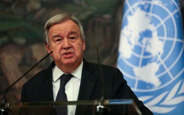 Генералният секретар на ООН Антониу Гутериш следи отблизо ситуацията в