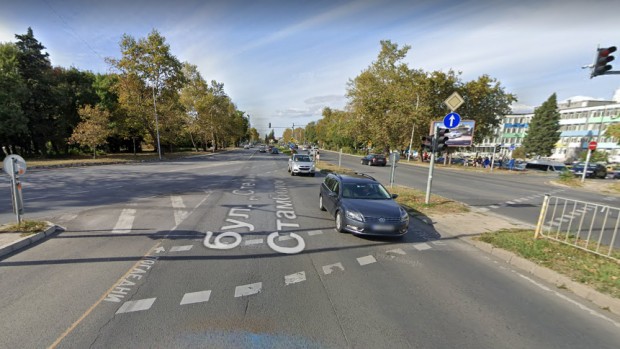 Инцидент на пешеходна пътека в Бургас