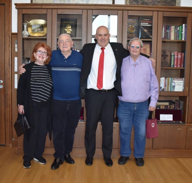 Иван Гешев се срещна с ръководството на Съюза на българските емигранти в Израел