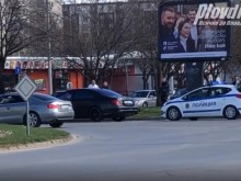 Катастрофа и огромно задръстване до "Метро" в Пловдив