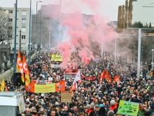 Един милион човека се очакват на протестите във Франция срещу пенсионната реформа на Макрон