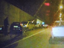 Катастрофа между два автомобила в тунела на ж.к. "Обеля"