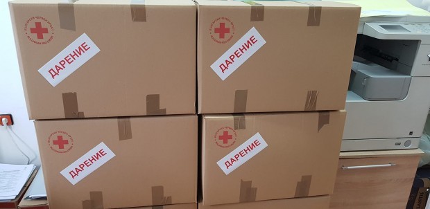 Българският Червен кръст изпрати над 24 тона хуманитарна помощ за