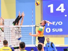 Черно море приема Хебър в мач от шампоната при волейболистите