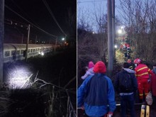 Най-малко 12 души пострадаха при влаков инцидент в Румъния, разминаха се с челен сблъсък