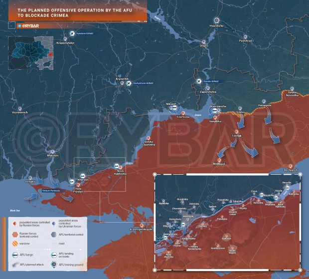 ВСУ планират амбициозна операция за хващане на Крим в "клещи" след пролетната разпутица