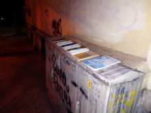 Сюрприз в нощна Варна: Чужденци оставиха безплатни книги в центъра на града