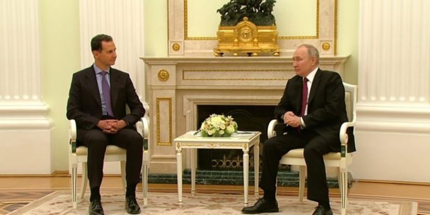 Сирийският президент подкрепи публично войната на Русия