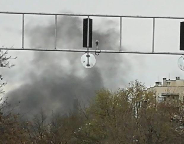 TD За голям пожар в Пловдив съобщи току що редовен читател