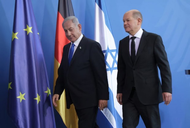 Олаф Шолц шокира Нетаняху в Берлин: изрази "голяма загриженост" относно правосъдната реформа в Израел