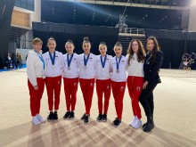 Сребро за ансамбъла по художествена гимнастика в Атина