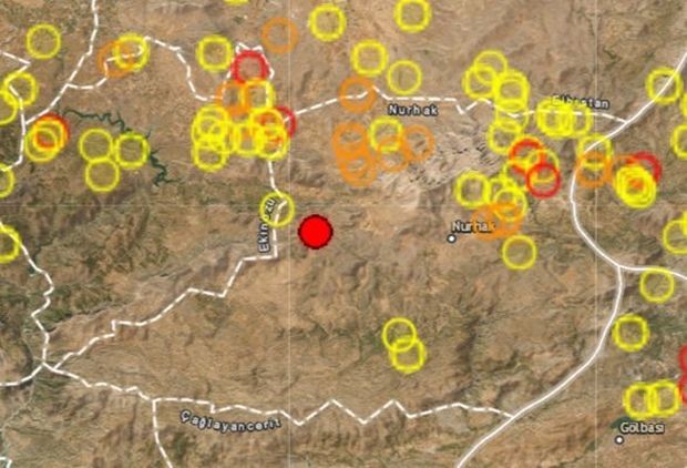 Земетресение с магнитуд 4 5 удари Централна Турция преди минути в 11 57