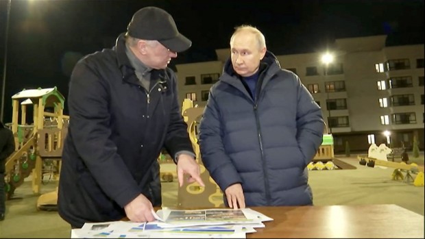 Киев за визитата на Путин в Мариупол: "И Хитлер го посети"