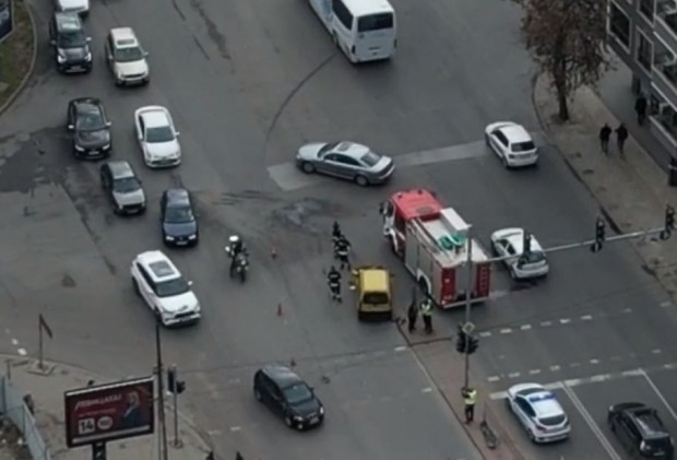 Тежко пътнотранспортно произшествие в Пловдив