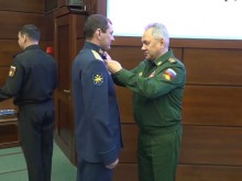 Шойгу връчи медали на пилотите, които свалиха MQ-9 Reaper в Черно море