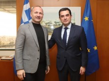 Министър Христов и Костас Скрекас на първо заседание за петролопровода Александруполис-Бургас