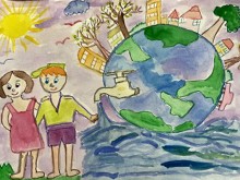 Варненче спечели конкурс за рисунка на тема "Водата е живот"
