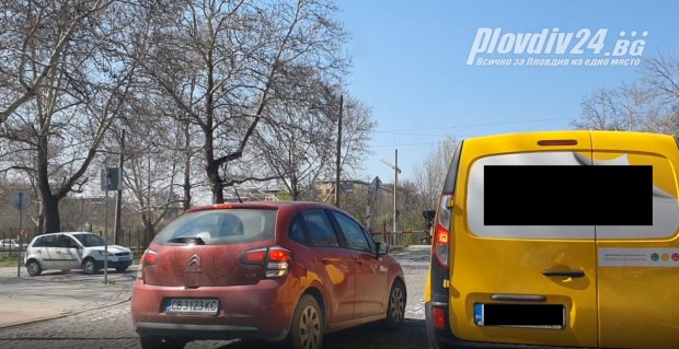 TD Изключително грубо и нагло нарушение от страна на шофьор засне Plovdiv24 bg