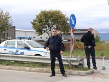 Валяк изпадна на пътя Пловдив - Труд, движението се отклонява