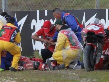 Тежък инцидент преди първия за сезона старт в MotoGP (ВИДЕО)