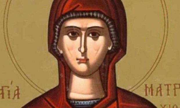 На 27 март църквата почита Света мъченица Матрона Солунска известна