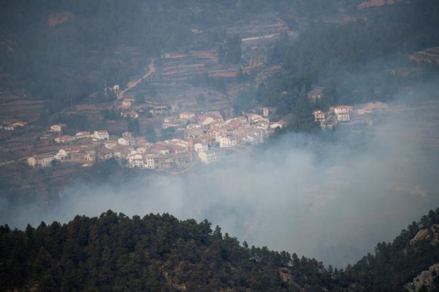 Първият голям пожар за годината унищожи 3000 хектара в Испания