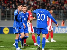 Италия стигна до победата срещу Малта още първото полувреме