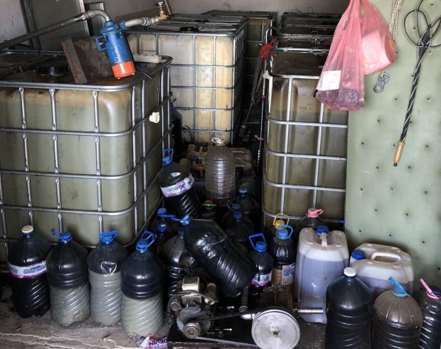 Полицията в Русе иззе 11 тона нелегално дизелово гориво